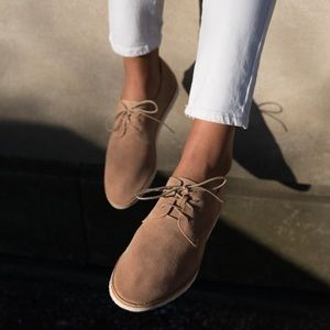 NWOT Nisolo Women’s Sedona travel derby shoe - stone - size 6.5